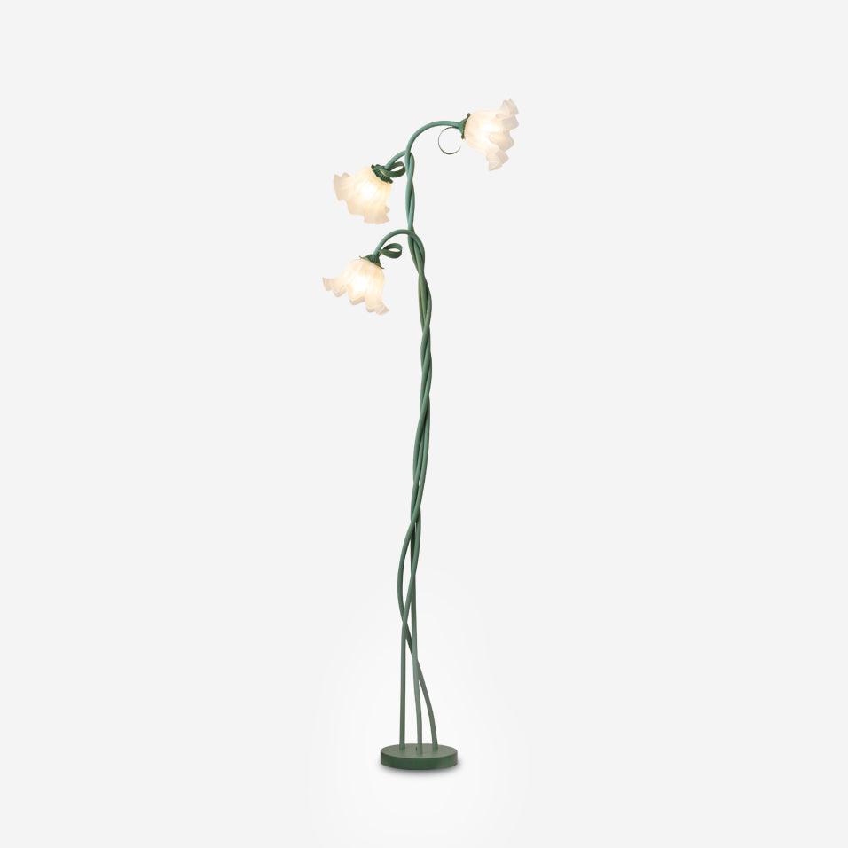 カラの花フロアランプ